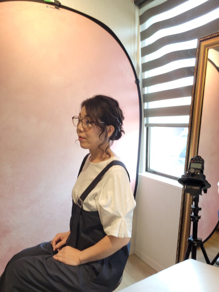 イーズヘアーでポートレート撮影